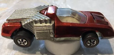 Vintage Hot Wheels Noodle Head 6000 1971.  Metallic Red/White Interior USA Nice • $19.99