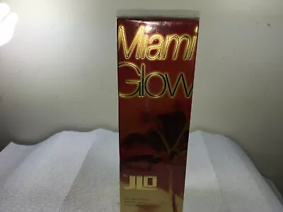 MIAMI GLOW By J. Lo 100 Ml/ 3.4 Oz Eau De Toilette Spray NEW SEALED (A45) • $70.59