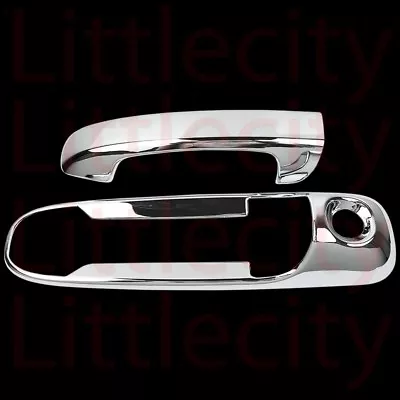FOR 2002 03 04 05 06 07 Jeep Liberty Chrome Tailgate Handle Cover With Keyhole • $15.88