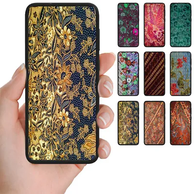 For Huawei Series - Batik Pattern Theme Print Mobile Phone Back Case Cover #1 • $9.98