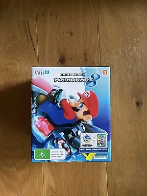 Mario Kart 8 Nintendo Wii U Limited Edition Box And Spiny Shell BRAND NEW • $249.95