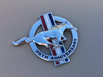 1999 Ford Mustang 35th Anniversary Fender Emblem Logo Badge OEM * • $17.95