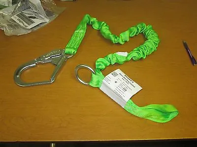 Safety Lanyard Miller 233MORS/6FTGN Fall Arrest Positioning Restraint Green 6 Ft • $45