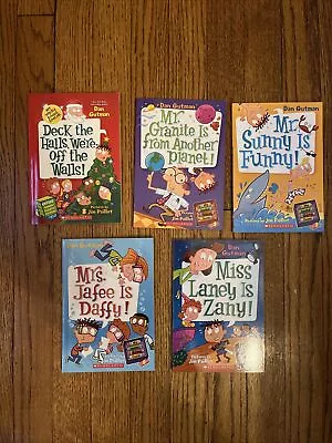 Lot Of 5 DAN GUTMAN PAPERBACK BOOKS My Weird School Daze - BRAND NEW $4.99/each • $13.99