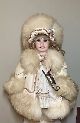 Snow Princess PAT THOMPSON Vlasta Doll 22” • $500