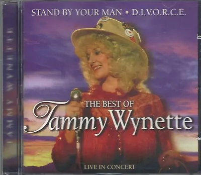 Tammy Wynette ‎– The Best Of Tammy Wynette Live In Concert CD GS5 No Case • £1.59