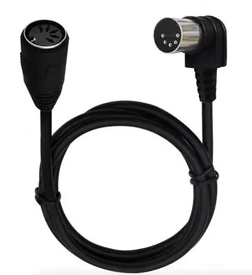 5 Pin Din MIDI Male To 5 Pin Din Female Audio Adapter Extension Cable - 1.5m • £9.95