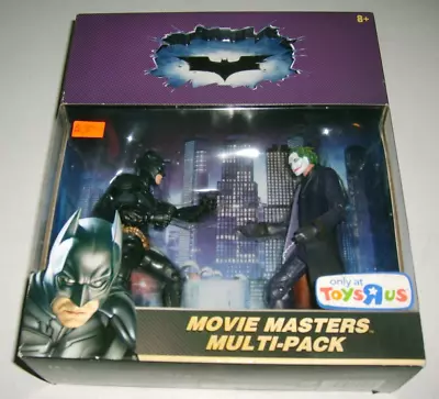 New Mattel The Dark Knight Movie Masters Multi-pack Batman Vs Joker Toys R Us • $34.99