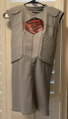 NWT McDavid Padded Hexpad Sleeveless Football Shirt Men's Size Medium Grey. • $25.99