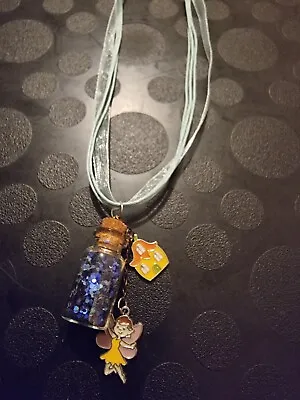 Fairy Pixie Dust/ Wish/ Magic Dust Bottle With Necklace A Nd Charms • £4.50