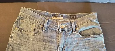 BUCKLE Reclaim Regular Straight Blue Jeans Light Wash Men's Size 29R • $24.26