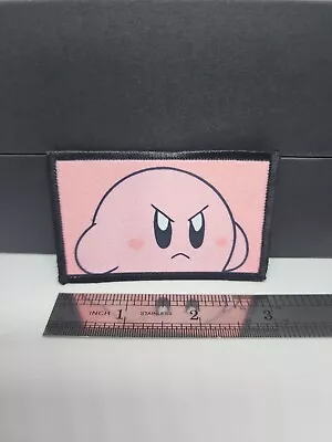 Video Game Inspired Morale Patch Custom Tactical Kirby 2x3 Inch • $12.99