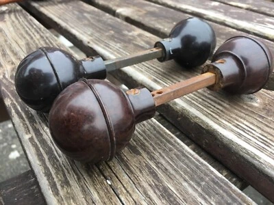 £10 • Buy 2x Pairs Vintage Bakelite And Plastic Interior Door Handles