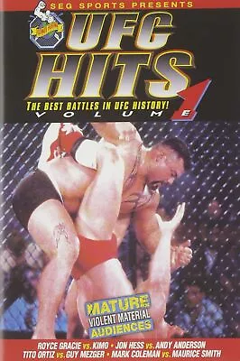 UFC Hits Volume 1: The Best Battles In UFC History (DVD) (VG) (W/Case) • $5.75