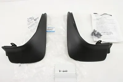 New OEM Rear Mud Flaps Slash Guards Set Black 2013-2016 Mazda CX-5 KD33-V3-460A  • $35