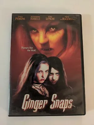 GINGER SNAPS (2000; Emily Perkins Katharine Isabelle Mimi Rogers) [DVD] 1-7-3 • $12.49