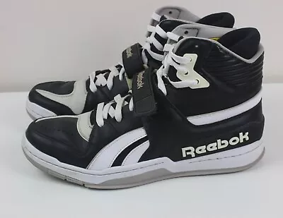 Reebok Classic Commitment Mid 4773100 Black & White Mens US 9 Basketball Boots • $351