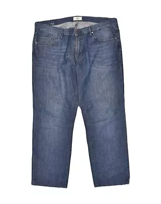 CERRUTI 1881 Mens Straight Jeans W36 L27  Blue Cotton AN24 • £21.63