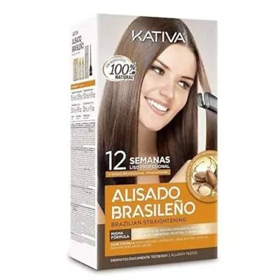 Kativa Keratin And Argan Oil Brazilian Straightening Kit • $21.80