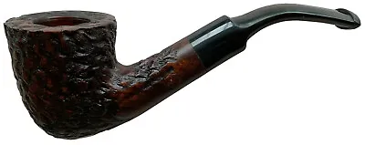 Mitchell Thomas Walnut Rustic Bent Dublin Briar Pipe Vulcanite Saddle Stem 4013K • $59.95