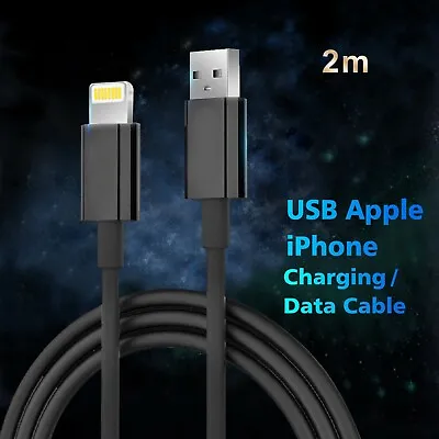 USB-A To IPhone IPad IPod Data & Charging Cable For Android  1M 2M • $3.95