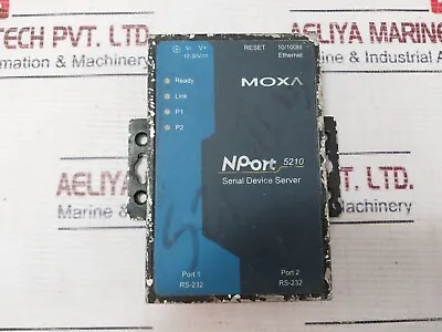 Moxa Nport 5210 Serial Device Server 10/100M Ethernet 1201052100300 • $109.95