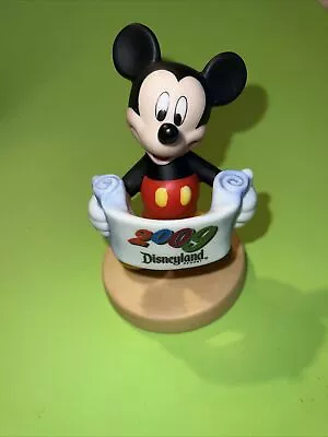 $8 • Buy DISNEYLAND Ceramic Porcelain Mickey Mouse Figurine 2009  NEW