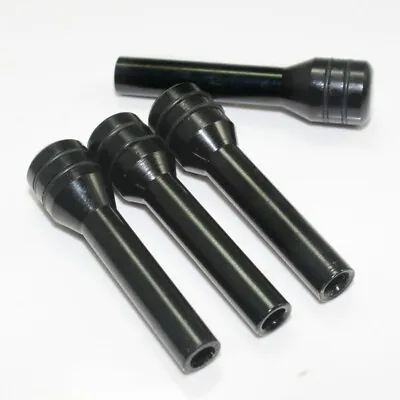 4 Black Aluminum Interior Door Lock Knobs Pins For Car-Truck-HotRod-Classic • $10.75