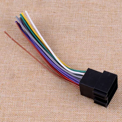 Car Radio Stereo Wire Wiring Harness Adapter Connector Fit For VW Beetle Golf • $7.86