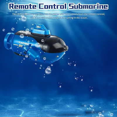 Mini RC Submarine 4CH Remote Control Submarine Remote Control Toy RC Boat U9T7 • $22.56