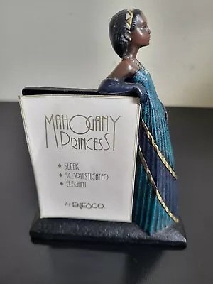 Vintage 1998 Mahogany Princess Figurine Women By Enesco • $15.50