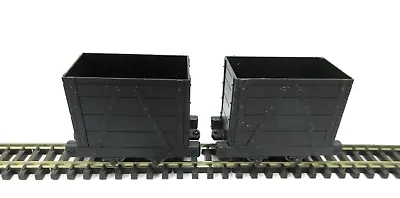 0n18 Scale PH 2 Mining Coal Wagons Kit W/9mm Gauge Wheels On18/O9 Narrow Car • $99.99