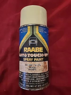 Vintage Raabe Auto Touch-Up Spray Paint GM Beige 050GM74 • $25