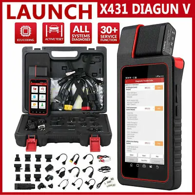 $599.99 • Buy 2023 LAUNCH X431 DIAGUN V Bi-Directional OBD2 Scan Tool Car Scanner Full System