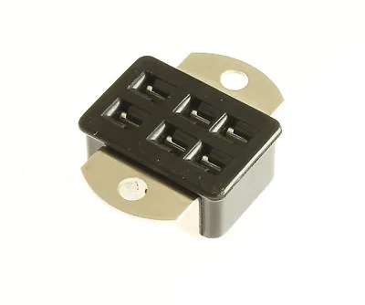 2pcs Beau Cinch S306AB Jones 6 Pin Socket Connector Panel Mount Angle Bracket • $24.99