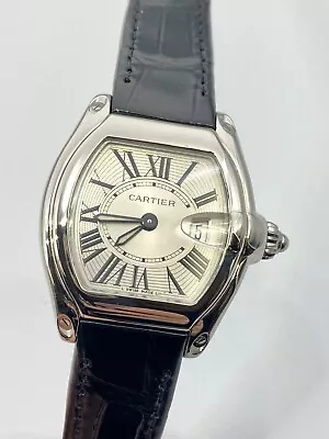 $2150 • Buy Cartier Roadster Chronograph Silver Dial 