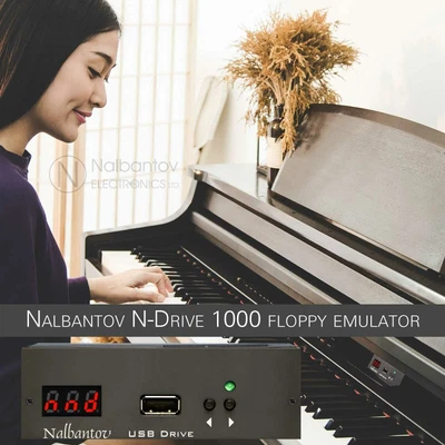 $287.12 • Buy Floppy Disk USB Emulator N-Drive 1000 For Roland MC-500 & MC-500 MKII + OS