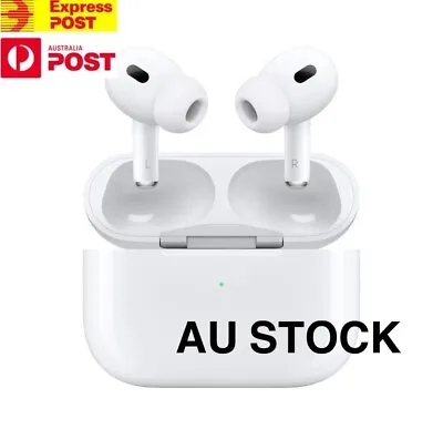 $221.99 • Buy Apple AirPods Pro 2nd Gen Noise Cancelling FREE EXPRESS POSTAGE