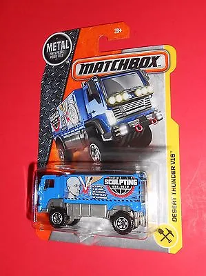 Matchbox 2016 Desert Thunder V16 Mbx Construction 34/125 Ships Free • $7.99