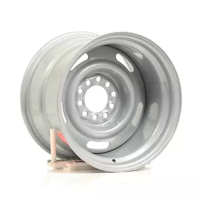 Vision American Muscle 55 Rally Series Silver Wheel 55-5104 • $59.39