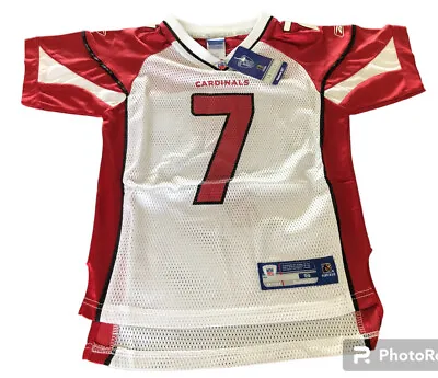 REEBOK Arizona Cardinals MATT LEINART NFL White Jersey Youth Kids Small NEW • $11.03