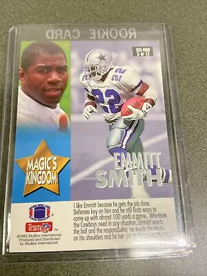 1993 Skybox Magic Kingdom Emmitt Smith/Barry Sanders • $2