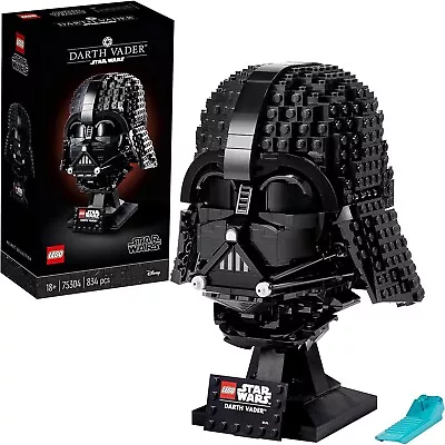 LEGO 75304 Star Wars Darth Vader Helmet Set Mask Display Model Kit For Adults • £53