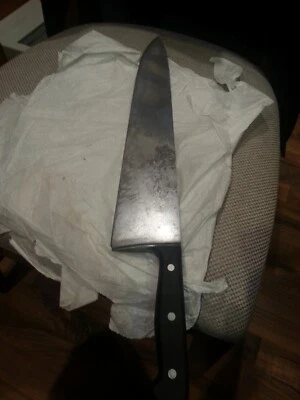 $350 • Buy J.A. Henckels Twinworks Vintage Carbon Steel 14  Chef Knife 108-14 