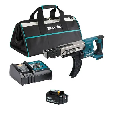 Makita DFR750RFE-1 18v LXT Auto Feed Screwdriver (1x3Ah) • £366