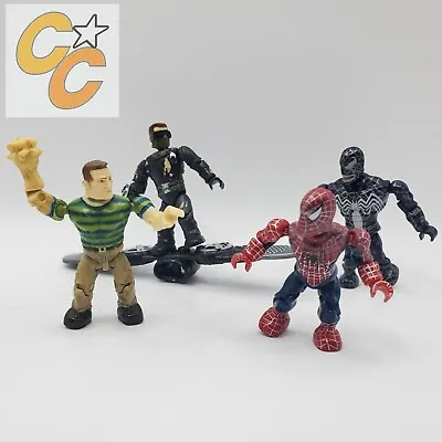 *Damaged* Mega Bloks Spiderman Final Battle Marvel Harry Osborne Venom Sandman • $149.99