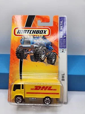 Matchbox  2006 Mbx Metal Dhl Delivery Truck #41 Yellow • $9.95