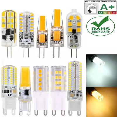 G4 LED 12V G9 Bulbs 240V Bulb 3W 5W 6W 8W 10W Warm/Cool White Light Capsule COB • $2.98