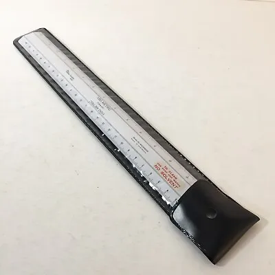 W & G Australia Model WG/S92112 Hand Scale 1:50 1:100 Size Engine Divided Ruler  • $10