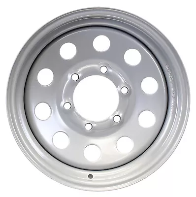 ECustomrim Trailer Wheel Rim 15X6 6 Lug On 5.5 In. Silver Modular 2830 Lb. • $66.96